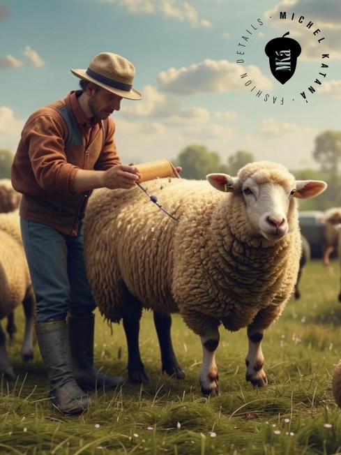 SLIGACHAN-BLUE-KILT, длиный ШАРФ из мягчайшей шерсти MERINOS из пряжи средней тяжести, коллекционная линия CONFRONTATION (Собственный Взгляд) FTQ.W220_VN2017-15/ROY